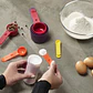 SET DE COPAS Y CUCHARAS MEDIDORAS NEST MEASURE  - Miniatura 5
