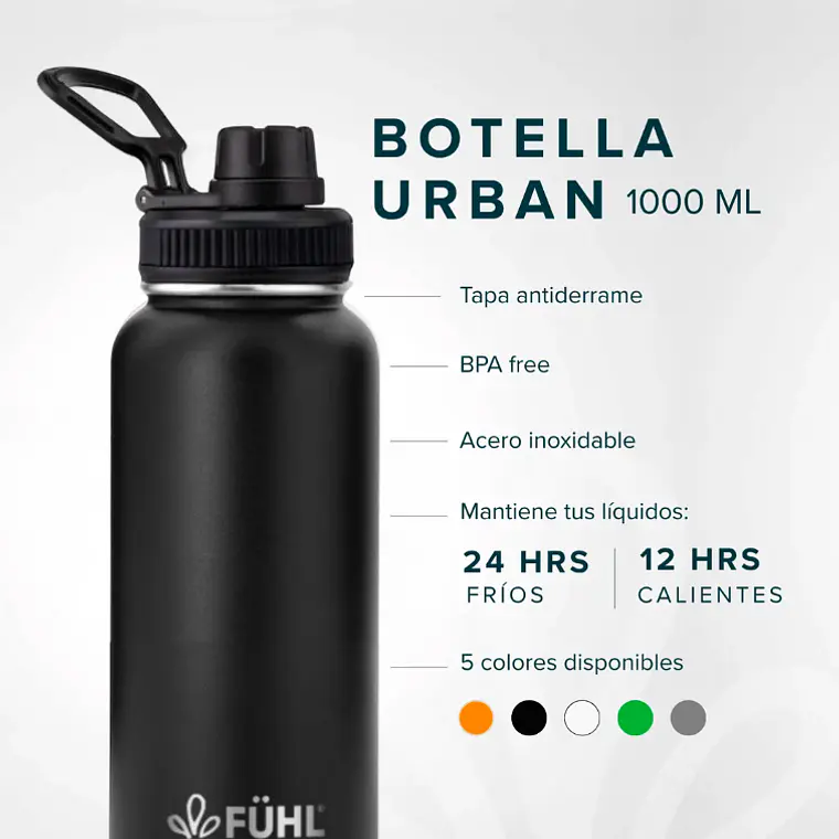 BOTELLA TÉRMICA URBAN 1000 ML - TAPA REGULAR 7