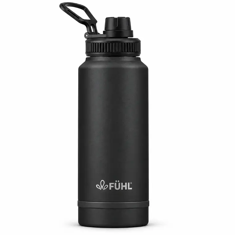 BOTELLA ACTIVE DOBLE FONDO 1000 ML (650 ML LÍQUIDO + 350 ML COMPARTIMENTO) – TAPA REGULAR 2