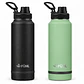 BOTELLA ACTIVE DOBLE FONDO 1000 ML (650 ML LÍQUIDO + 350 ML COMPARTIMENTO) – TAPA REGULAR - Miniatura 1