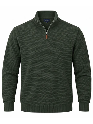 SWEATER HALF ZIPPER B FOR B VERDE (TALLAS S a XXL)
