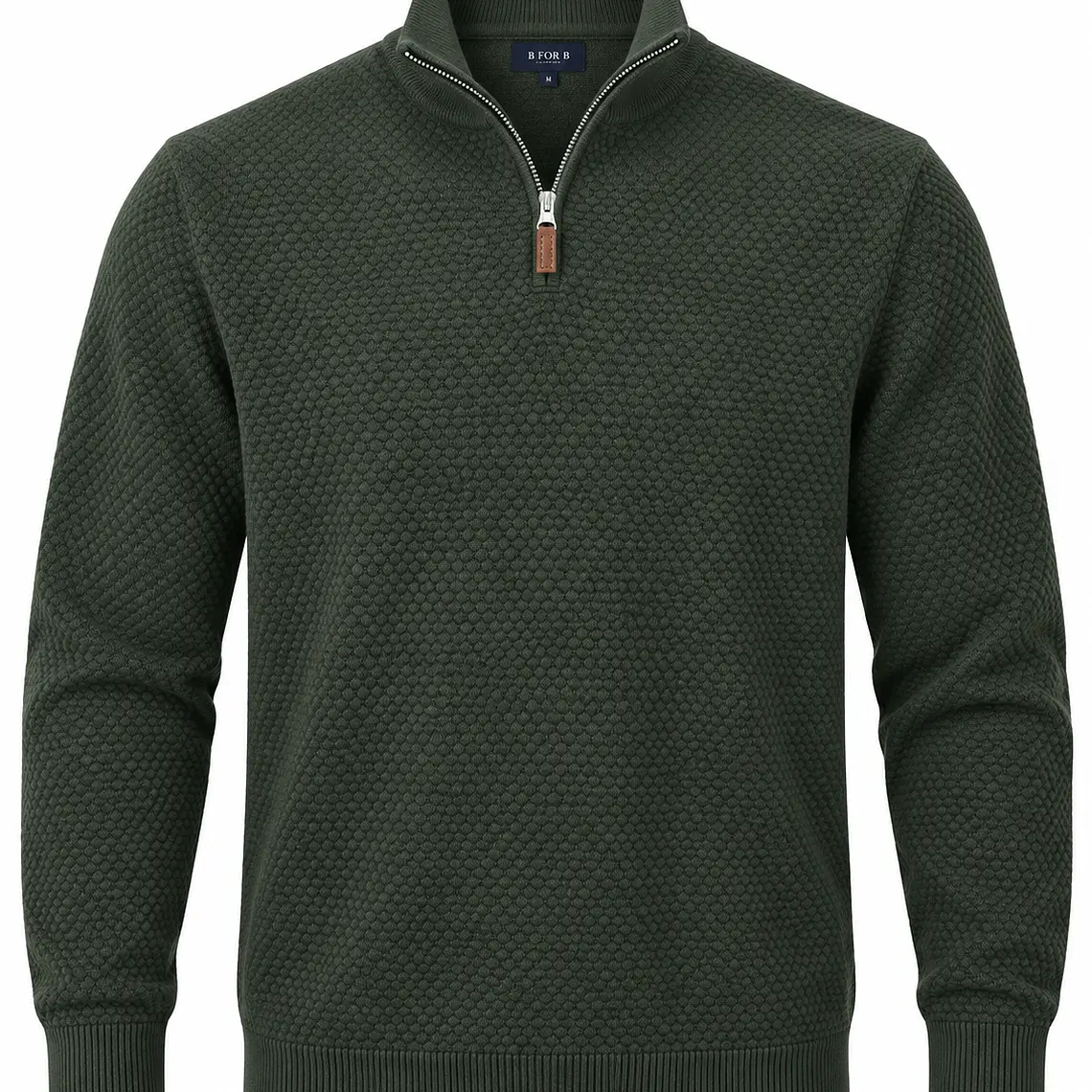 SWEATER HALF ZIPPER B FOR B VERDE (TALLAS S a XXL) 1