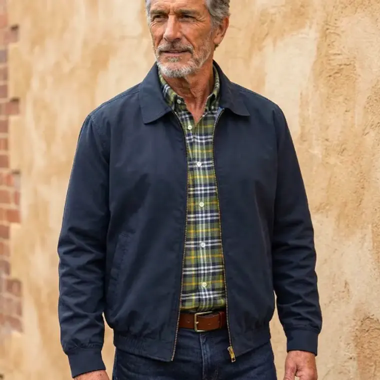 CHAQUETA B FOR B AZUL OSCURO (TALLAS S a XXL) 6