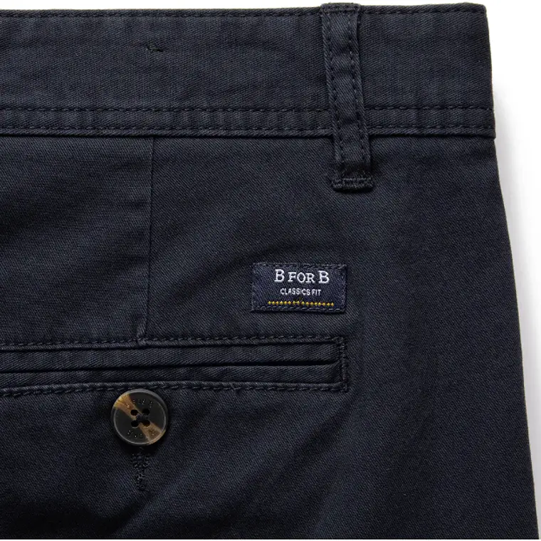 PANTALON CHINO B FOR B AZUL OSCURO (TALLAS 42 a 54) 3