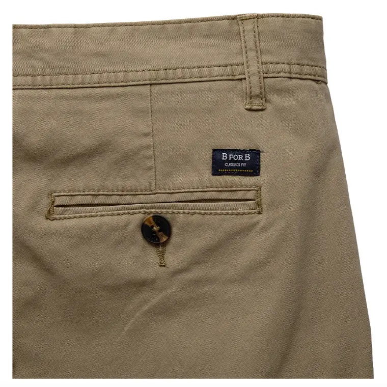PANTALON CHINO B FOR B BEIGE (TALLAS 42 a 54) 4