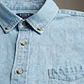 CAMISA DENIM M/LARGA B FOR B CELESTE (TALLAS S a XXL) - Miniatura 3
