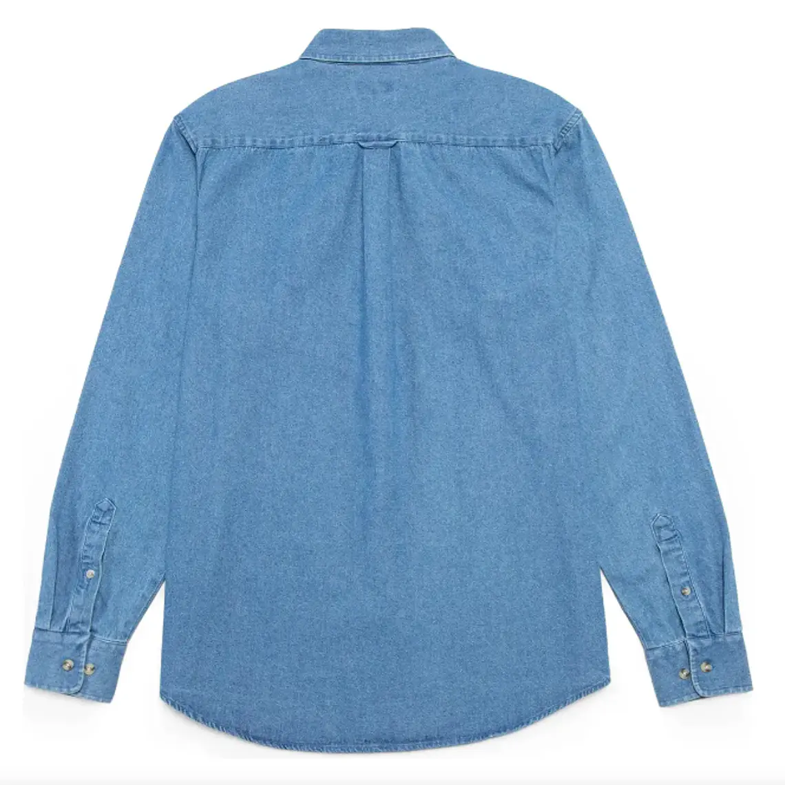 CAMISA DENIM M/LARGA B FOR B AZUL (TALLAS S a XXL) 2