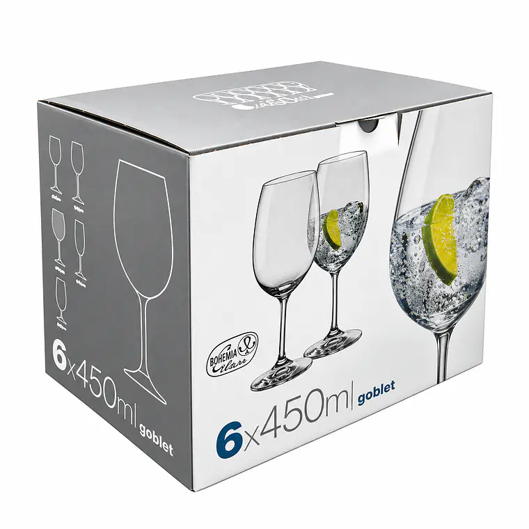 CRYSTALEX - SET 6 COPAS LARA VERSÁTIL (450 ML) 3
