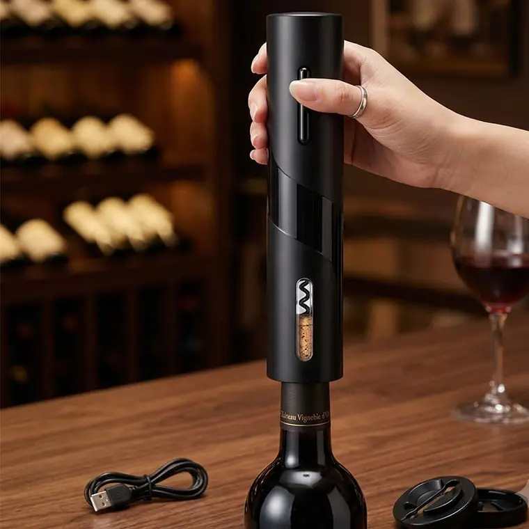 WINE - DESCORCHADOR ELECTRICO RECARGABLE 2