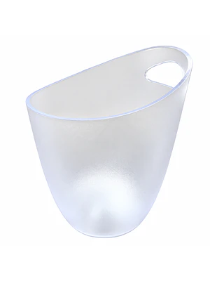 WINE - HIELERA ICE BUCKET TRANSPARENTE (1 BOTELLA)