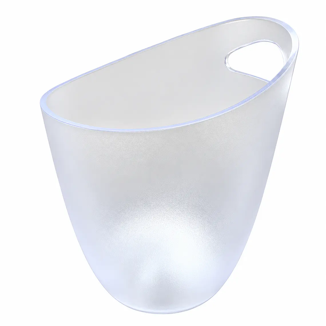 WINE - HIELERA ICE BUCKET TRANSPARENTE (1 BOTELLA) 1