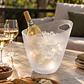 WINE - HIELERA ICE BUCKET TRANSPARENTE (1 BOTELLA) - Miniatura 2
