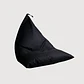 FUNDA PUFF TRIANGULAR EXTERIOR PUF (SIN RELLENO) - NEGRO | NEGRO / NEGRO - Miniatura 2