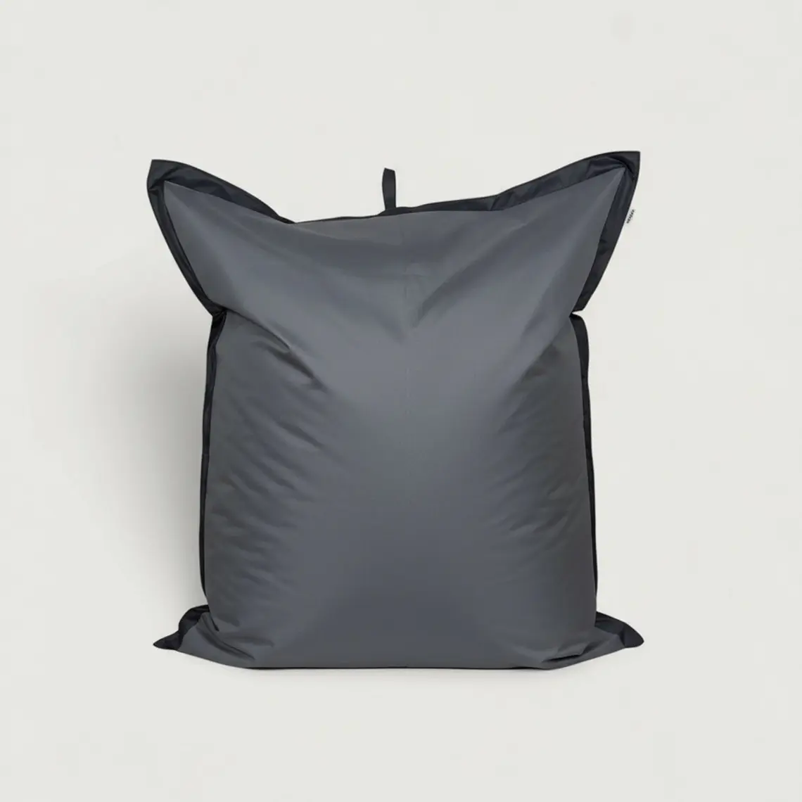 PUFF RECTANGULAR EXTERIOR IMPERMEABLE - GRIS OSCURO / NEGRO (TALLA S) 5