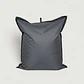 PUFF RECTANGULAR EXTERIOR IMPERMEABLE - GRIS OSCURO / NEGRO (TALLA S) - Miniatura 5