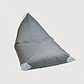 FUNDA PUFF TRIANGULAR EXTERIOR PUF (SIN RELLENO) - GRIS OSCURO / GRIS CLARO | GRIS OSCURO / GRIS CLARO - Miniatura 2