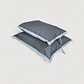 PUFF RECTANGULAR EXTERIOR IMPERMEABLE - GRIS OSCURO / GRIS CLARO (TALLA S) - Miniatura 7