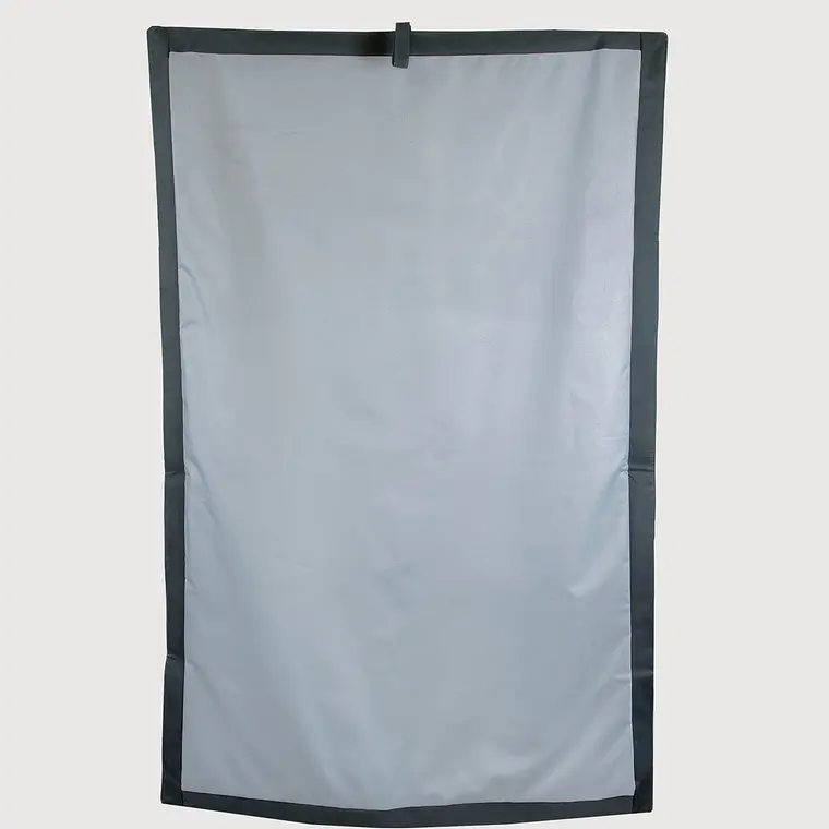 FUNDA PUFF RECTANGULAR EXTERIOR Y TERRAZA PUF (SIN RELLENO) - GRIS CLARO / GRIS OSCURO | GRIS CLARO / S / GRIS OSCURO 2