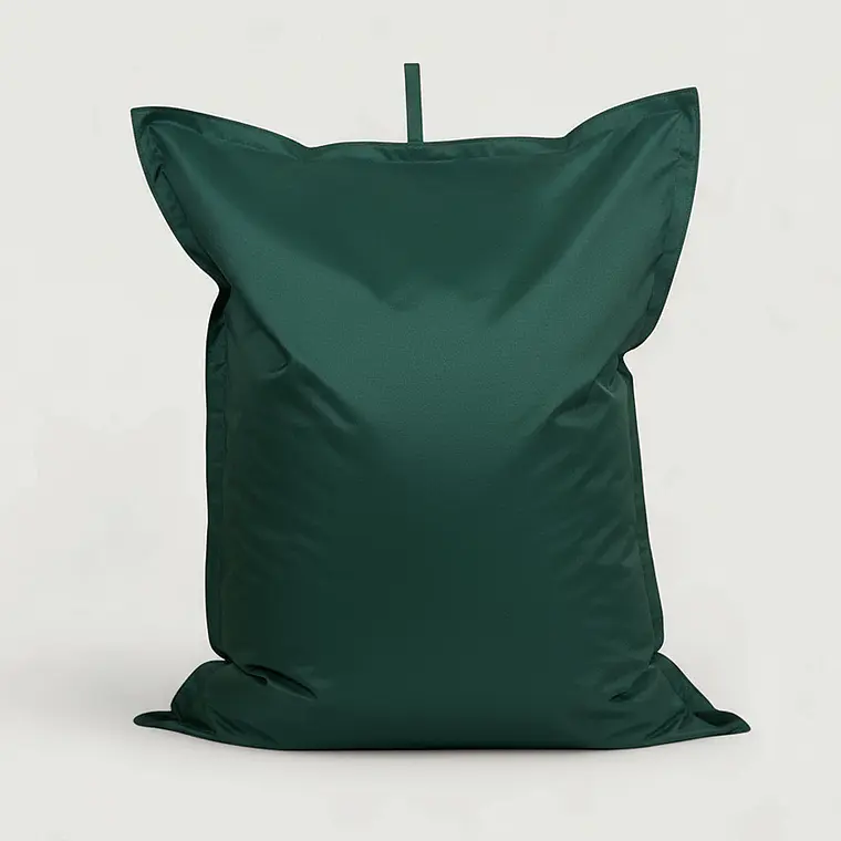 PUFF RECTANGULAR EXTERIOR IMPERMEABLE - VERDE / VERDE (TALLA L) 4