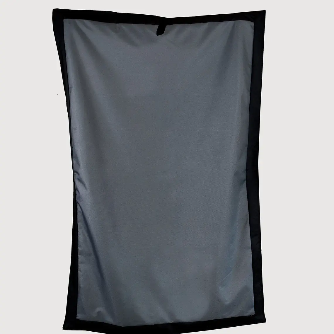 FUNDA PUFF RECTANGULAR EXTERIOR Y TERRAZA PUF (SIN RELLENO) - GRIS OSCURO / NEGRO | GRIS OSCURO / L / NEGRO 2