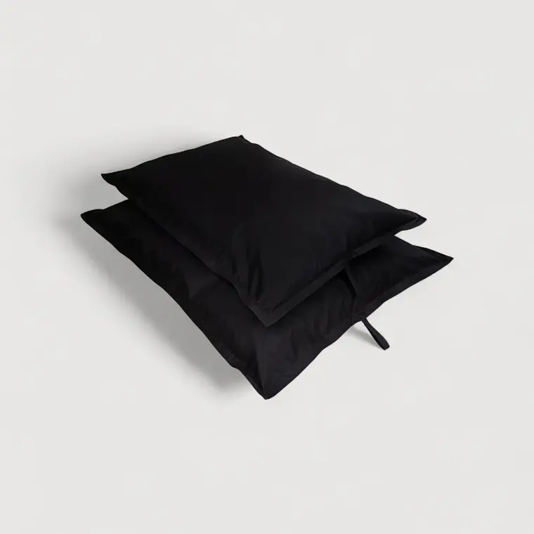 PUFF RECTANGULAR EXTERIOR IMPERMEABLE - NEGRO / NEGRO (TALLA S) 4