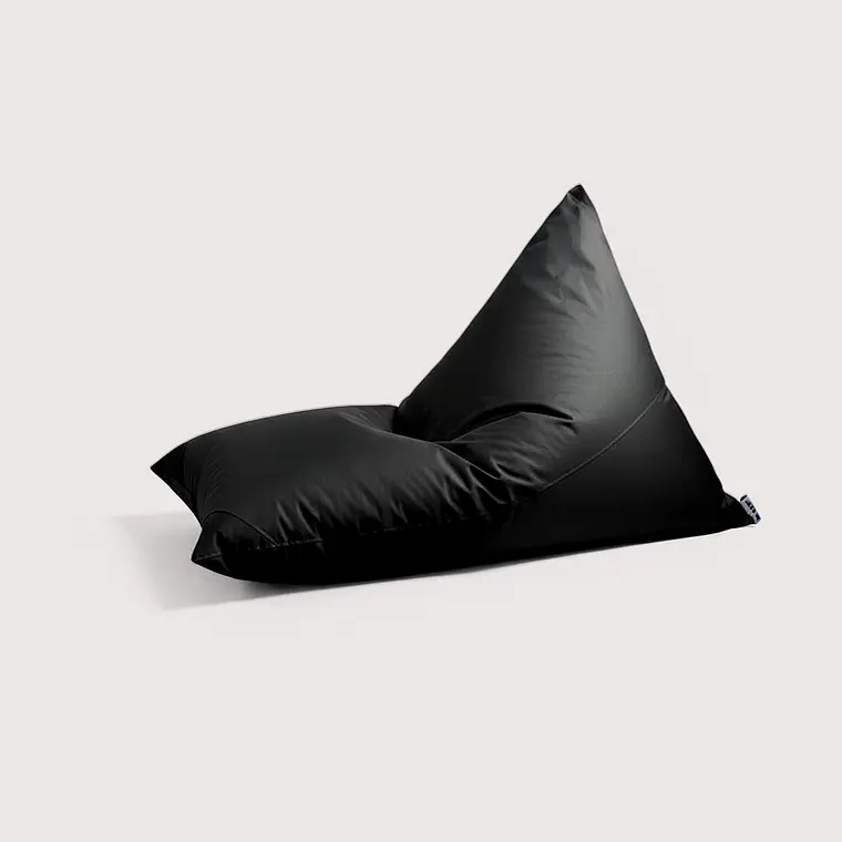 PUFF TRIANGULAR TERRAZA Y EXTERIOR - NEGRO | NEGRO 4