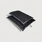 PUFF RECTANGULAR EXTERIOR IMPERMEABLE - NEGRO / GRIS OSCURO (TALLA S) - Miniatura 4