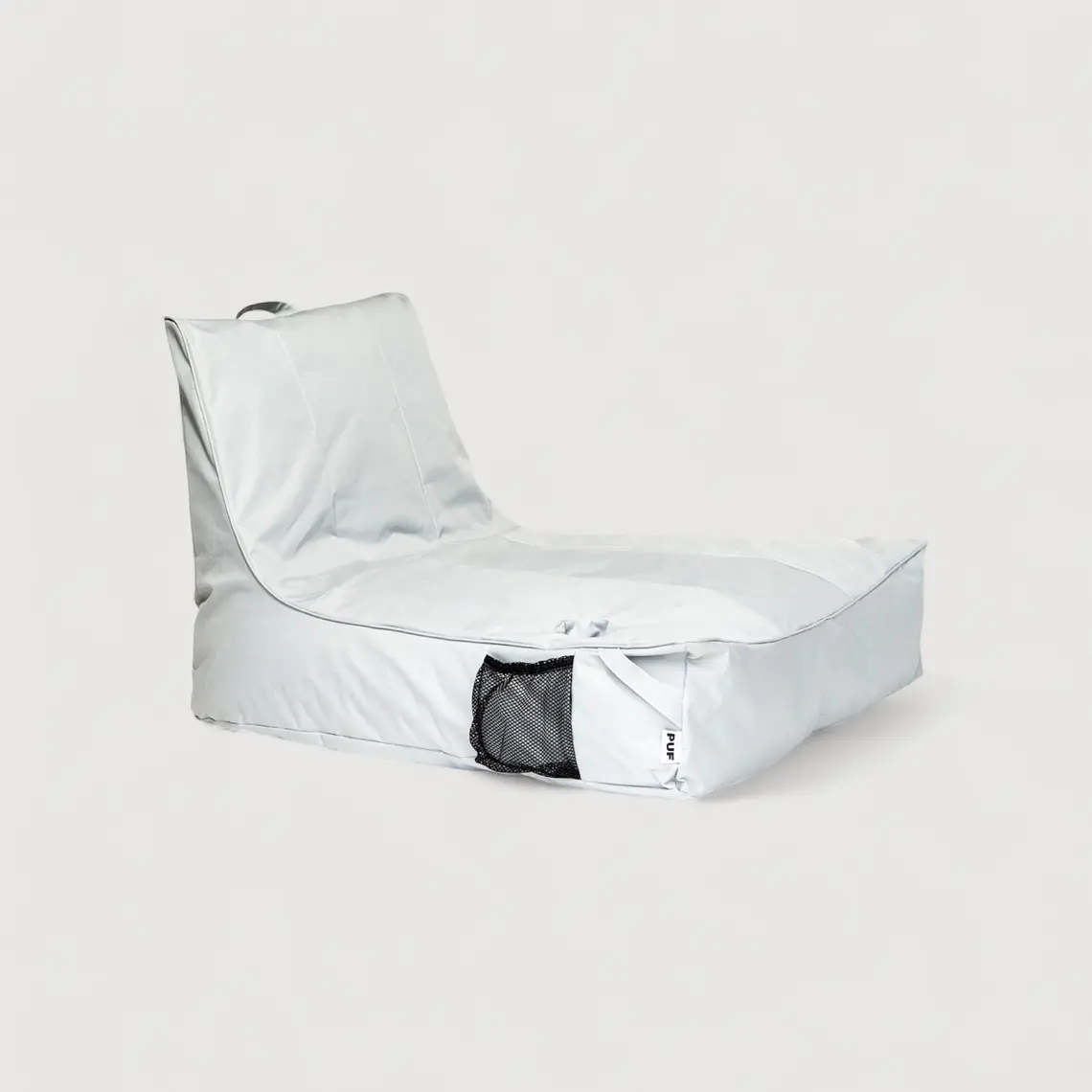 SILLÓN EXTERIOR LOUNGE PUF | GRIS CLARO 1