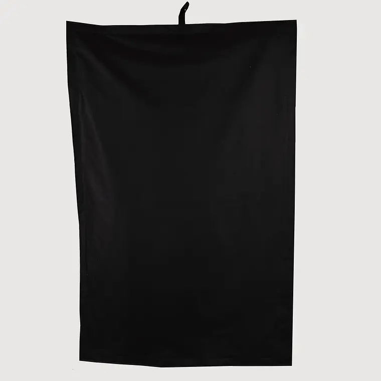 FUNDA PUFF RECTANGULAR EXTERIOR Y TERRAZA PUF (SIN RELLENO) - NEGRO / NEGRO | NEGRO / S / NEGRO 2