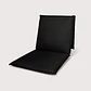 COLCHONETA MAT PARA REPOSERA PUF - NEGRO | NEGRO - Miniatura 1