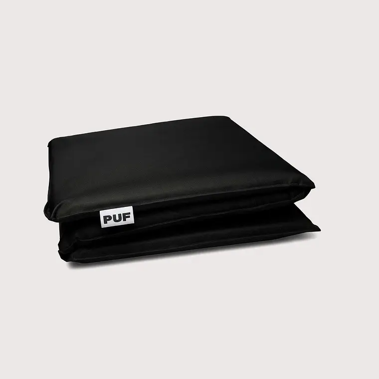 COLCHONETA MAT PARA REPOSERA PUF - NEGRO | NEGRO 2
