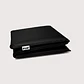 COLCHONETA MAT PARA REPOSERA PUF - NEGRO | NEGRO - Miniatura 2