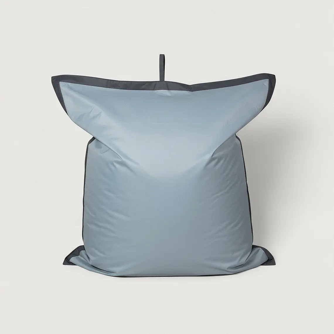 PUFF RECTANGULAR EXTERIOR IMPERMEABLE - GRIS CLARO / GRIS OSCURO (TALLA S) 4