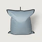 PUFF RECTANGULAR EXTERIOR IMPERMEABLE - GRIS CLARO / GRIS OSCURO (TALLA S) - Miniatura 4
