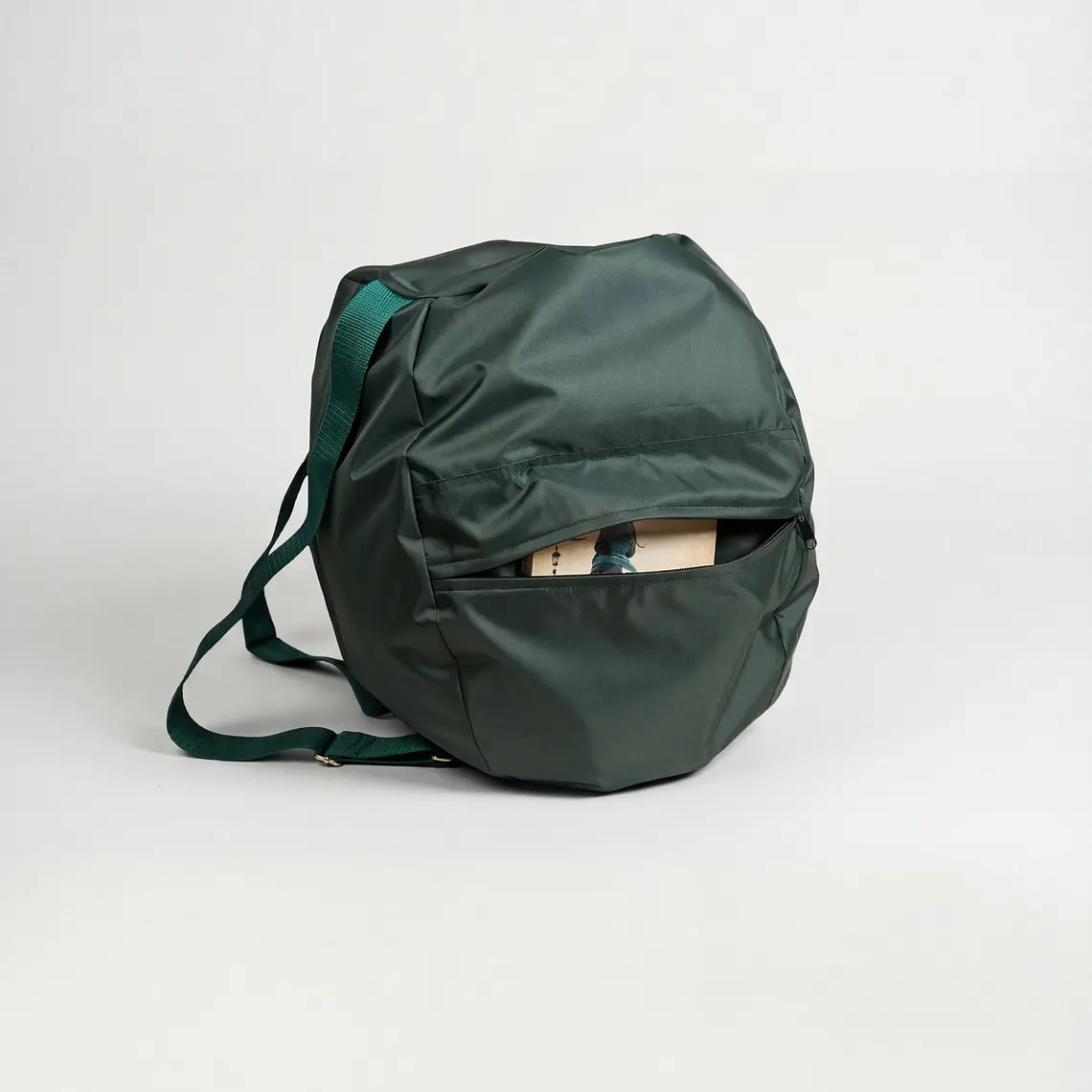 MOCHILA COJIN PUF - VERDE BOTELLA | VERDE BOTELLA 3