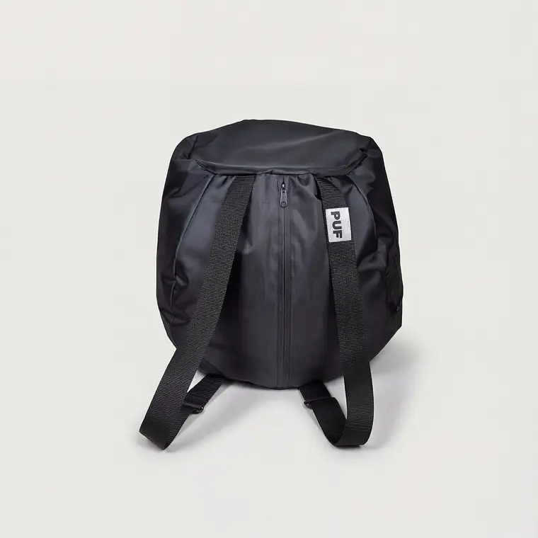 MOCHILA COJIN PUF - NEGRO | NEGRO 1