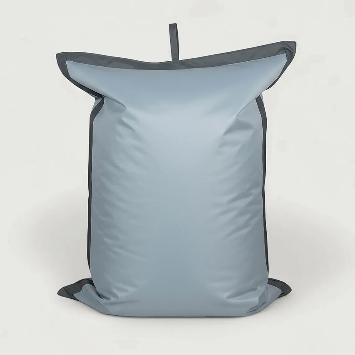 PUFF RECTANGULAR EXTERIOR IMPERMEABLE - GRIS CLARO / GRIS OSCURO (TALLA S) 5