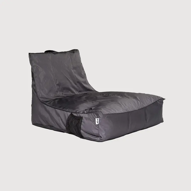 FUNDA IMPERMEABLE SILLON LOUNGE EXTERIOR PUF (SIN RELLENO) | GRIS OSCURO 1