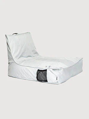 FUNDA IMPERMEABLE SILLON LOUNGE EXTERIOR PUF (SIN RELLENO) | GRIS OSCURO
