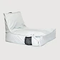 FUNDA IMPERMEABLE SILLON LOUNGE EXTERIOR PUF (SIN RELLENO) | GRIS OSCURO - Miniatura 2