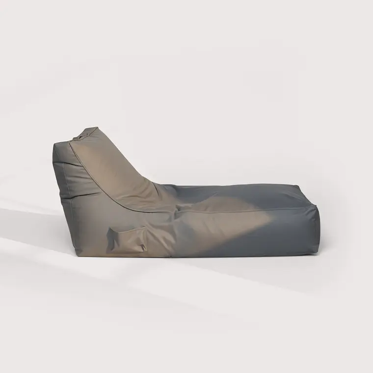 TUMBONA REPOSERA DE EXTERIOR PUF | GRIS OSCURO 3