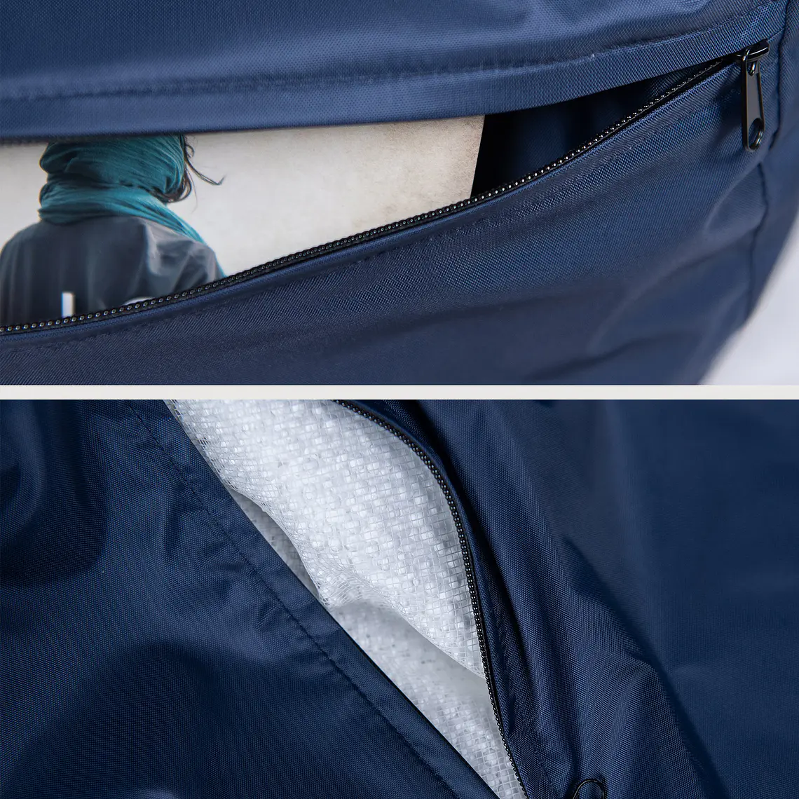 MOCHILA COJIN PUF - AZUL MARINO | AZUL MARINO 5