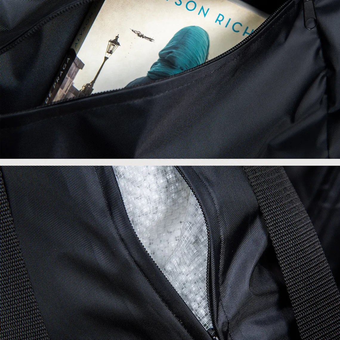 MOCHILA COJIN PUF - NEGRO | NEGRO 6