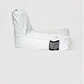 SILLÓN EXTERIOR LOUNGE PUF | GRIS CLARO - Miniatura 3