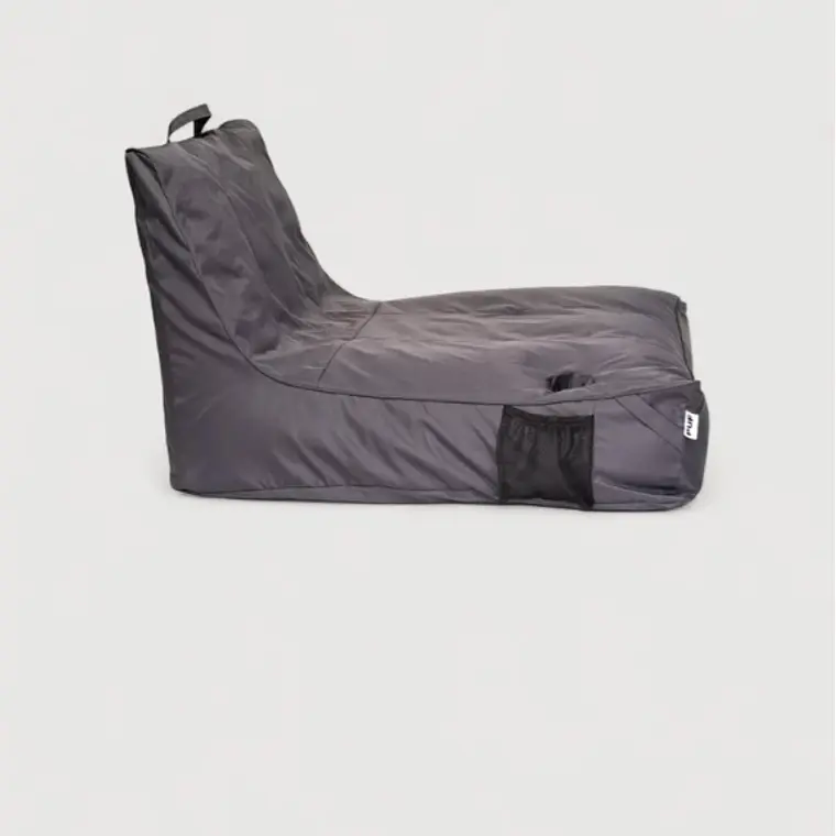 SILLÓN EXTERIOR LOUNGE PUF | GRIS OSCURO 4