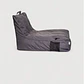 SILLÓN EXTERIOR LOUNGE PUF | GRIS OSCURO - Miniatura 4