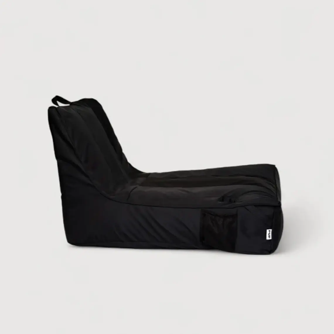 SILLÓN EXTERIOR LOUNGE PUF | NEGRO 2