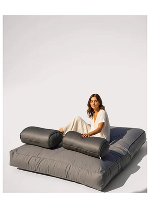 COLCHÓN IMPERMEABLE BALI PUF - GRIS OSCURO (TALLA L)