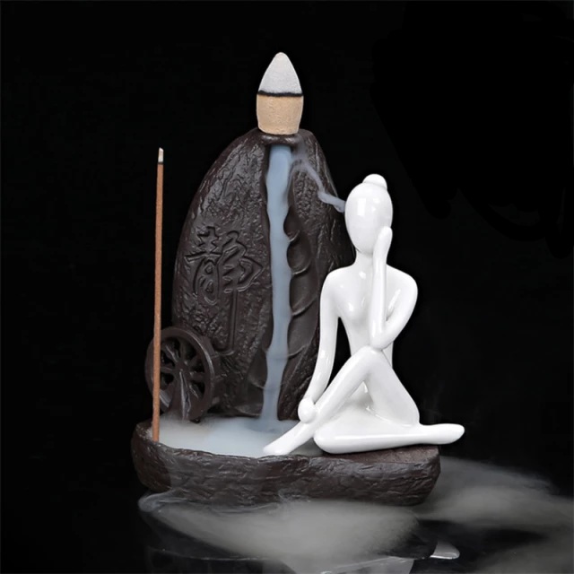Porta Incienso - Yoga Women (Delicadeza)