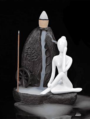 Porta Incienso - Yoga Women (Delicadeza)